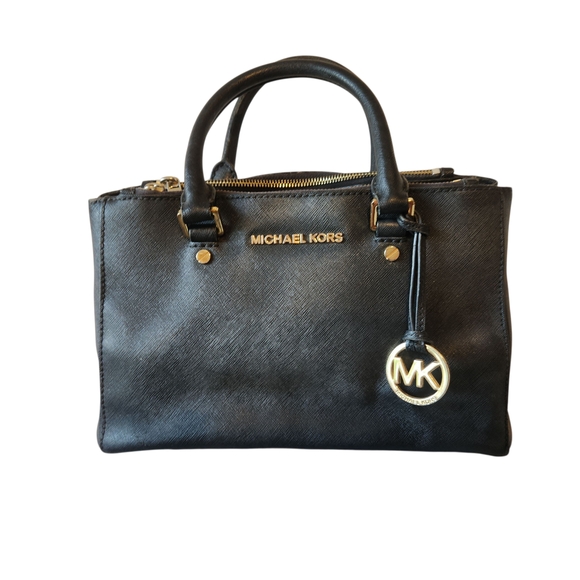 Michael Kors Black Satchel Bag - Picture 1 of 8